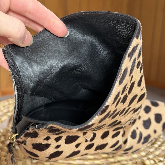 Giuseppe Zanotti x Balmain Leopard Pony Hide Ankle Boots Stiletto Heels Sz 39/9 - Picture 5 of 12